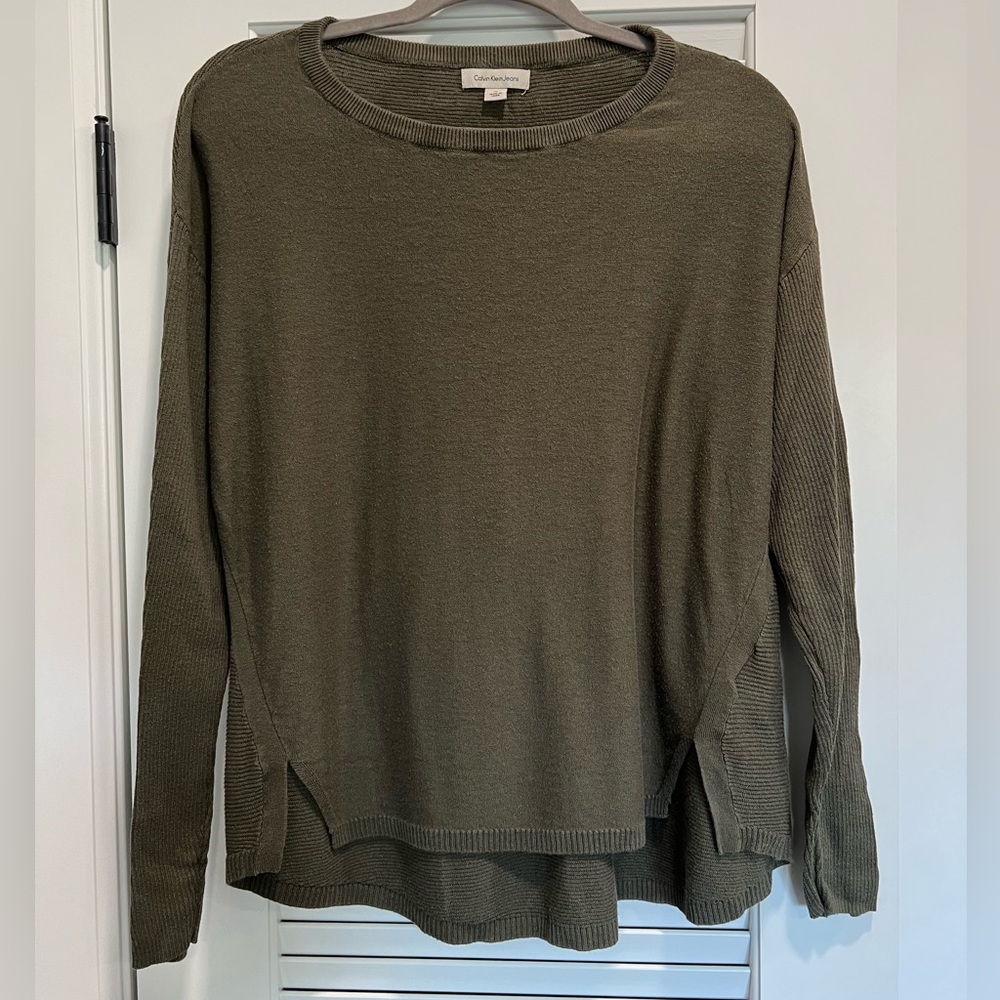 Green Calvin Klein Sweater